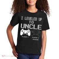 I Leveled Up To Uncle New Uncle Gaming Funny Kids T-Shirt thumb 2