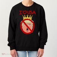 I Love Usa Cancel King Trump! Women's Sweatshirt thumb 0
