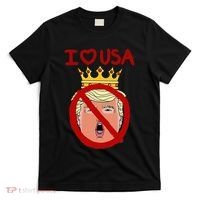 I Love Usa Cancel King Trump! T-Shirt thumb 0