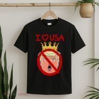 I Love Usa Cancel King Trump! T-Shirt thumb 2