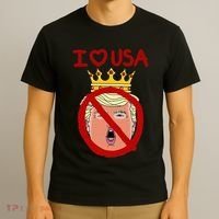 I Love Usa Cancel King Trump! T-Shirt thumb 3