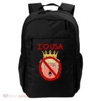 I Love Usa Cancel King Trump! Backpack thumb 0