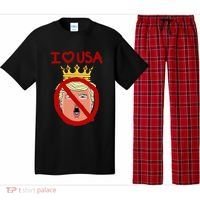 I Love Usa Cancel King Trump! Pajama Set thumb 0