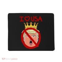 I Love Usa Cancel King Trump! Mousepad thumb 0