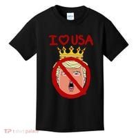 I Love Usa Cancel King Trump! Kids T-Shirt thumb 0