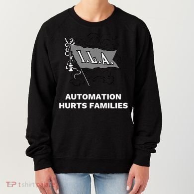 Ila Longshoremen Union Strike Port Workers Union Women's Sweatshirt
