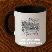 Ila Longshoremen Union Strike Port Workers Union Coffee Mug thumb 2