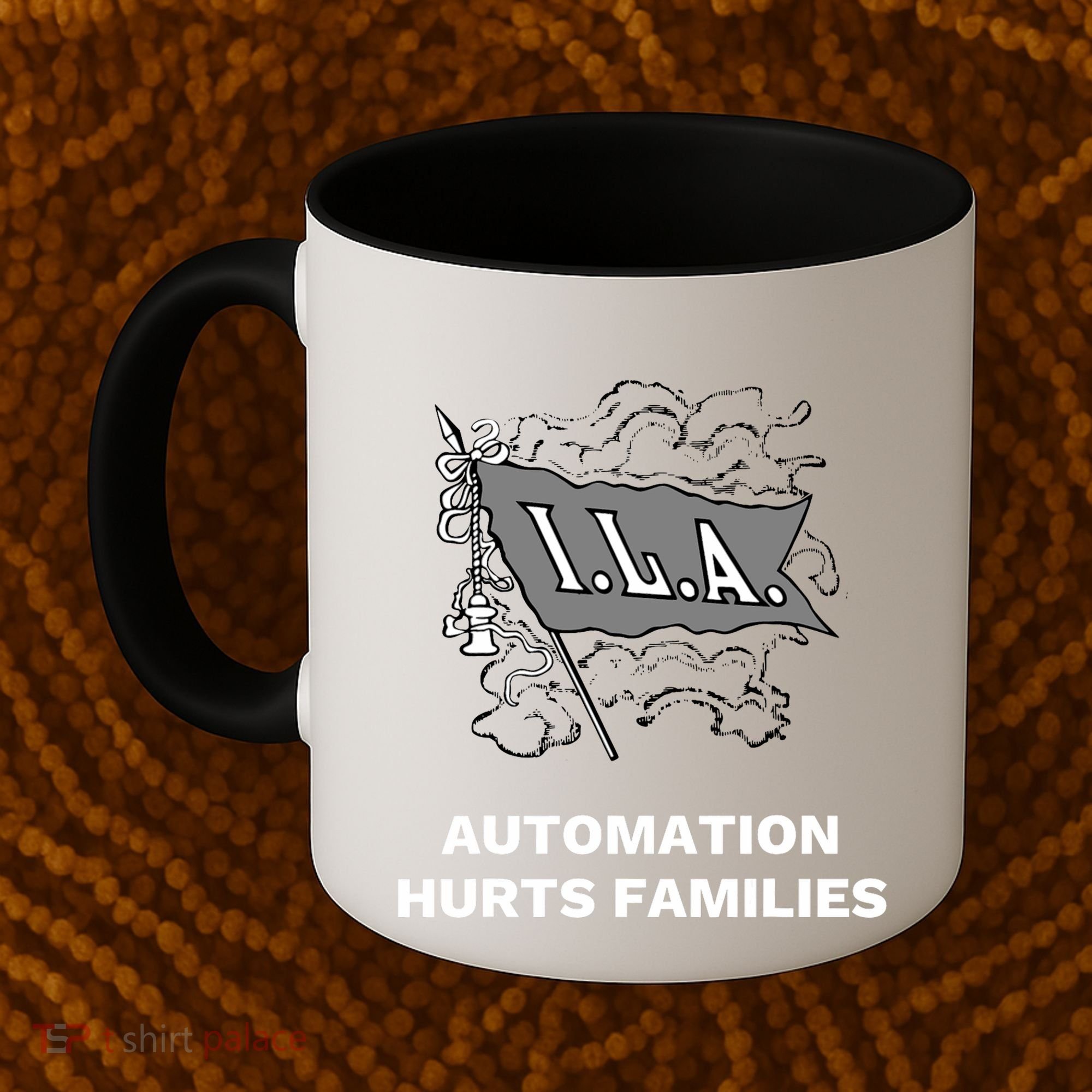 Ila Longshoremen Union Strike Port Workers Union Coffee Mug
