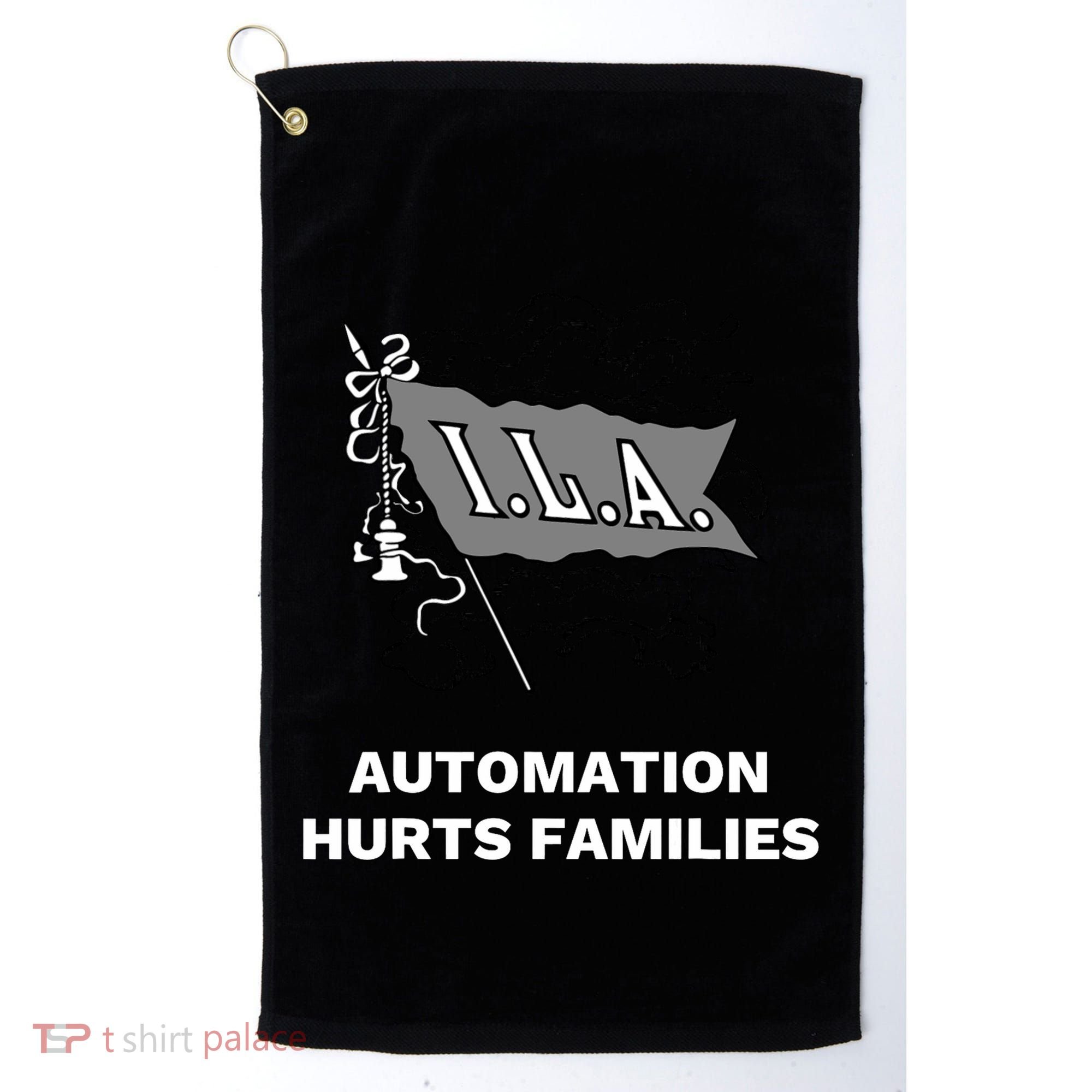 Ila Longshoremen Union Strike Port Workers Union Golf Towel
