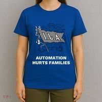 Ila Longshoremen Union Strike Port Workers Union T-Shirt thumb 4