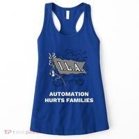 Ila Longshoremen Union Strike Port Workers Union Women's Tank Top thumb 0