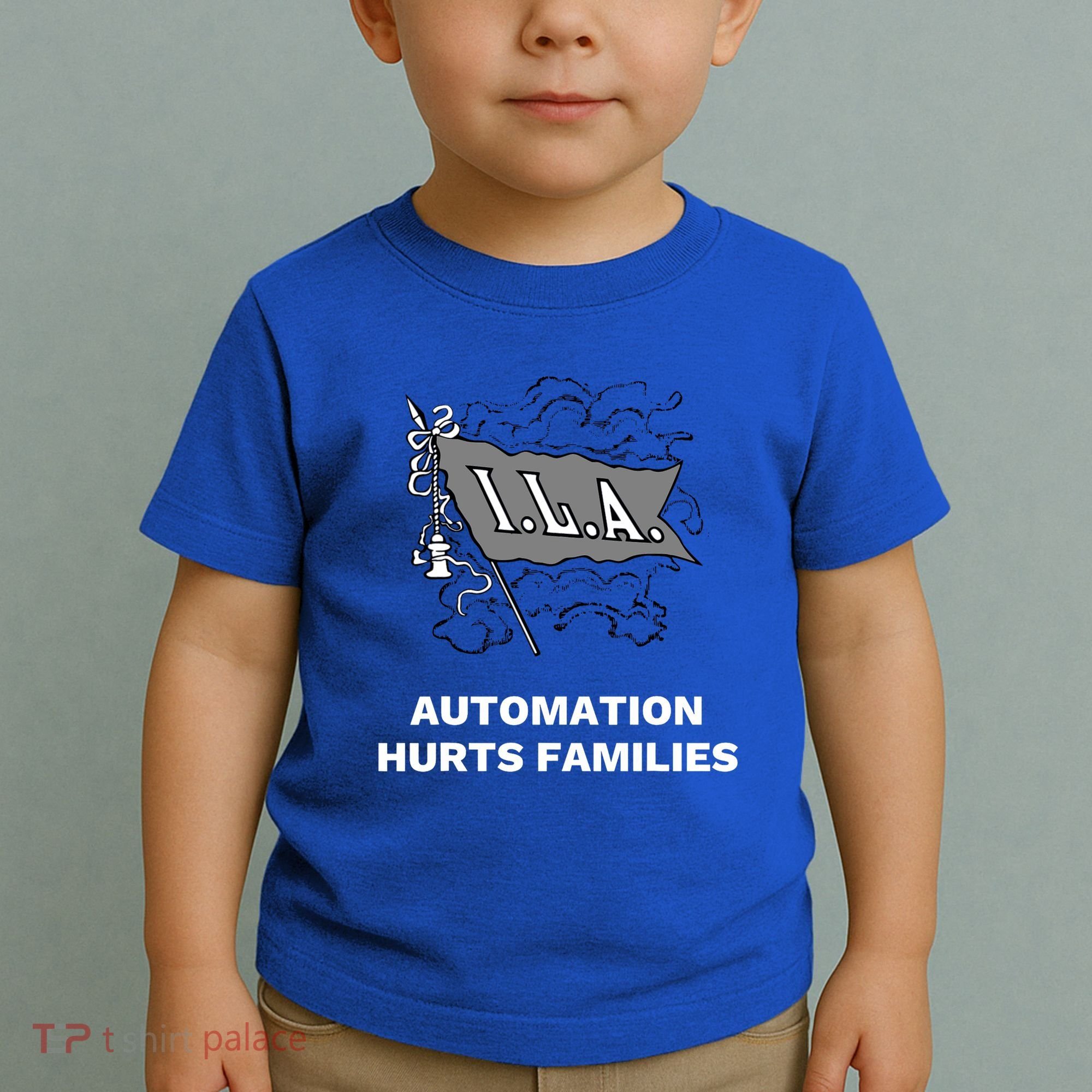 Ila Longshoremen Union Strike Port Workers Union Toddler T-Shirt