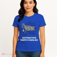 Ila Longshoremen Union Strike Port Workers Union Women's T-Shirt thumb 4