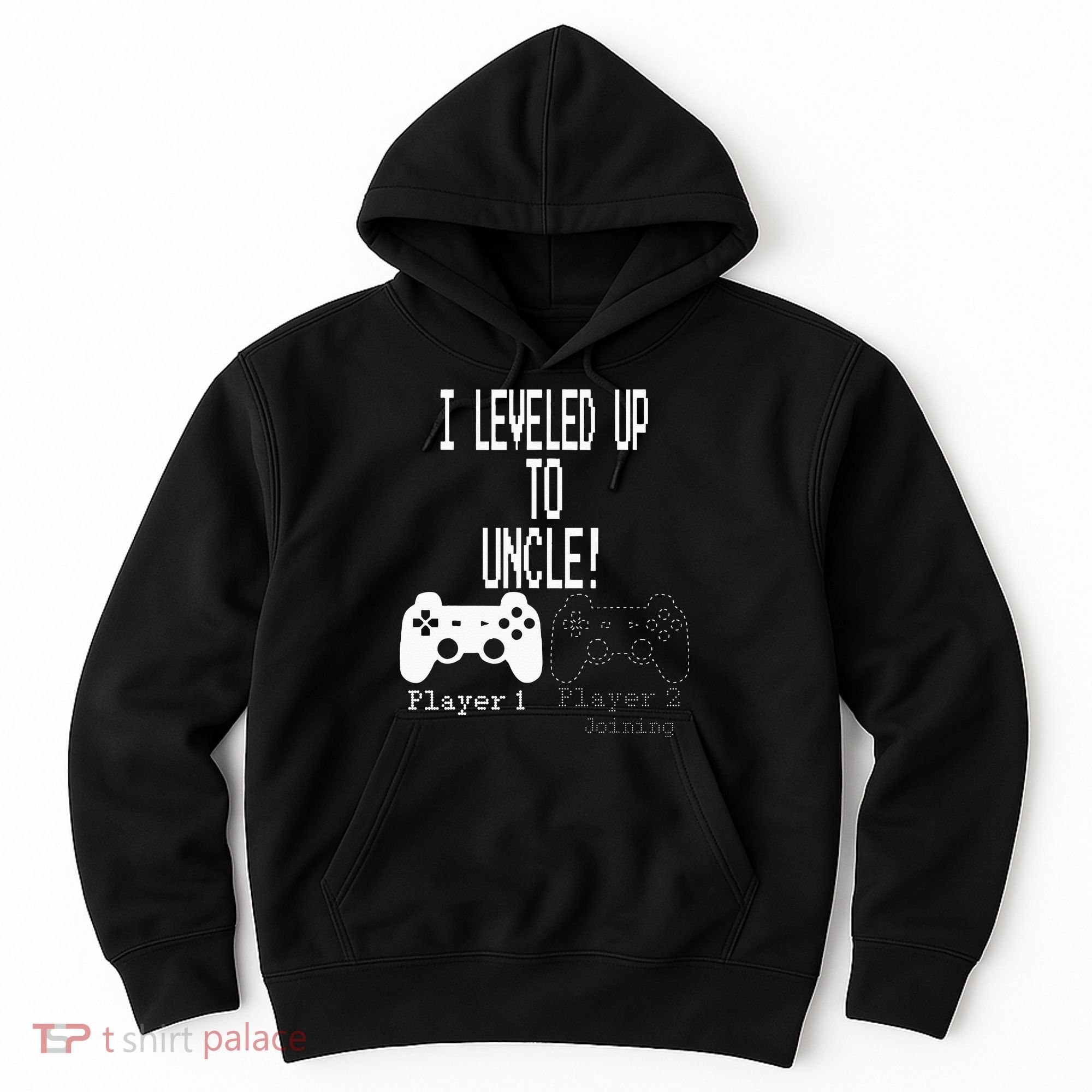 I Leveled Up To Uncle New Uncle Gaming Hoodie