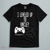 I Leveled Up To Uncle New Uncle Gaming T-Shirt thumb 5