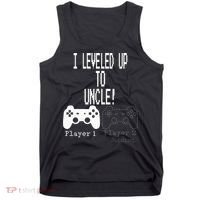 I Leveled Up To Uncle New Uncle Gaming Tank Top thumb 0