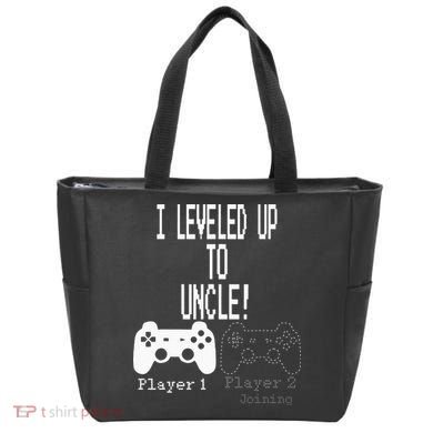 I Leveled Up To Uncle New Uncle Gaming Tote Bag