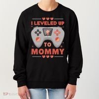I Leveled Up To Mommy Gamer Women's Sweatshirt thumb 0