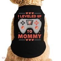 I Leveled Up To Mommy Gamer Doggie Tank thumb 0