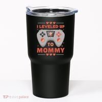 I Leveled Up To Mommy Gamer Tumbler thumb 0