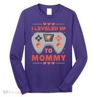 I Leveled Up To Mommy Gamer Long Sleeve Shirt thumb 0