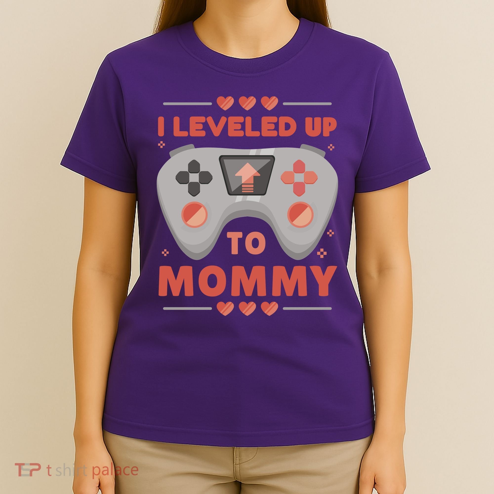 I Leveled Up To Mommy Gamer T-Shirt