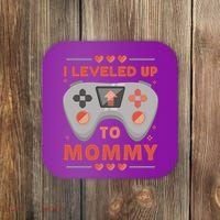 I Leveled Up To Mommy Gamer Coaster thumb 0