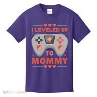 I Leveled Up To Mommy Gamer Kids T-Shirt thumb 0