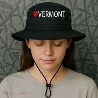 I Love Vermont Bucket Hat thumb 3