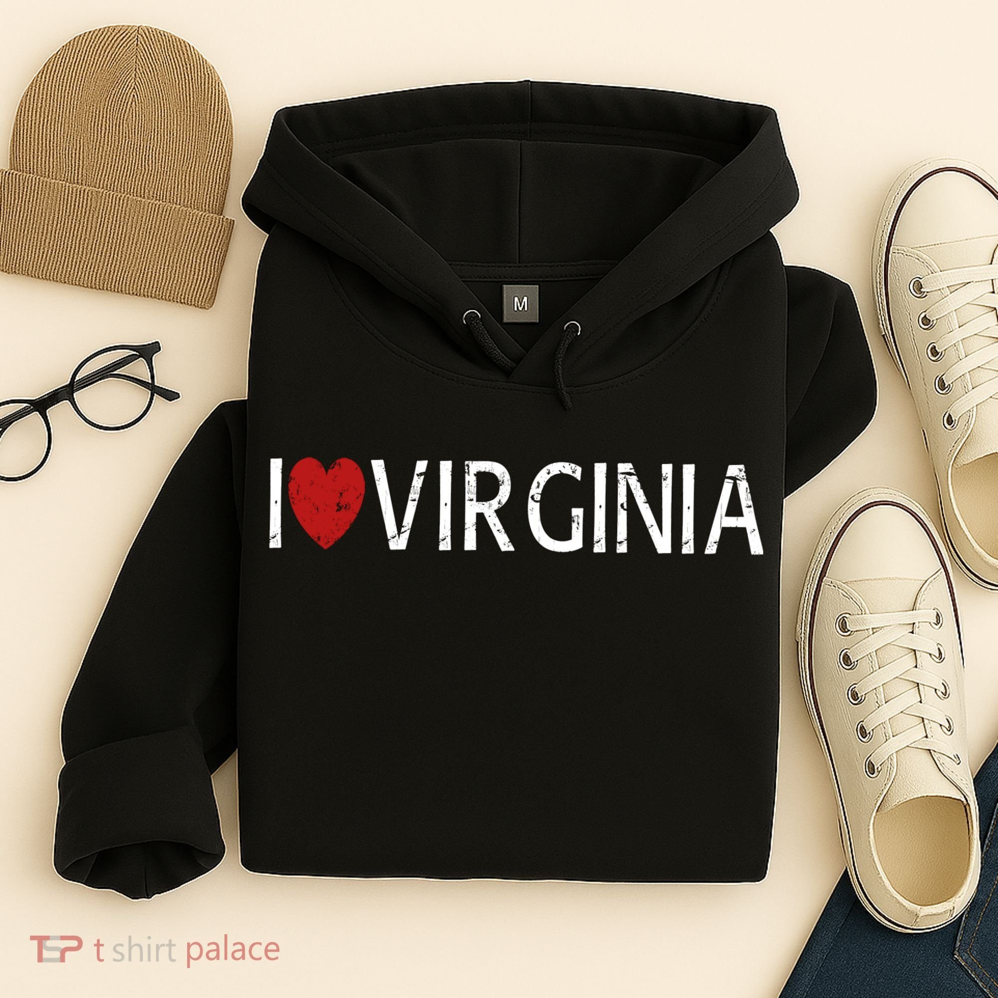 I Love Virginia Hoodie