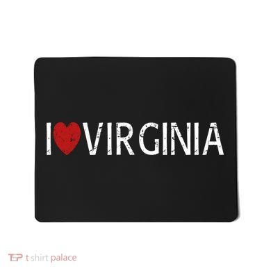 I Love Virginia Mousepad