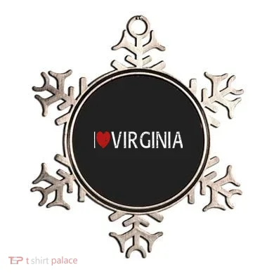 I Love Virginia Ornament