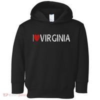 I Love Virginia Toddler Hoodie thumb 0