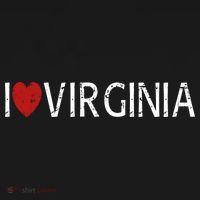 I Love Virginia Kids Hoodie thumb 5