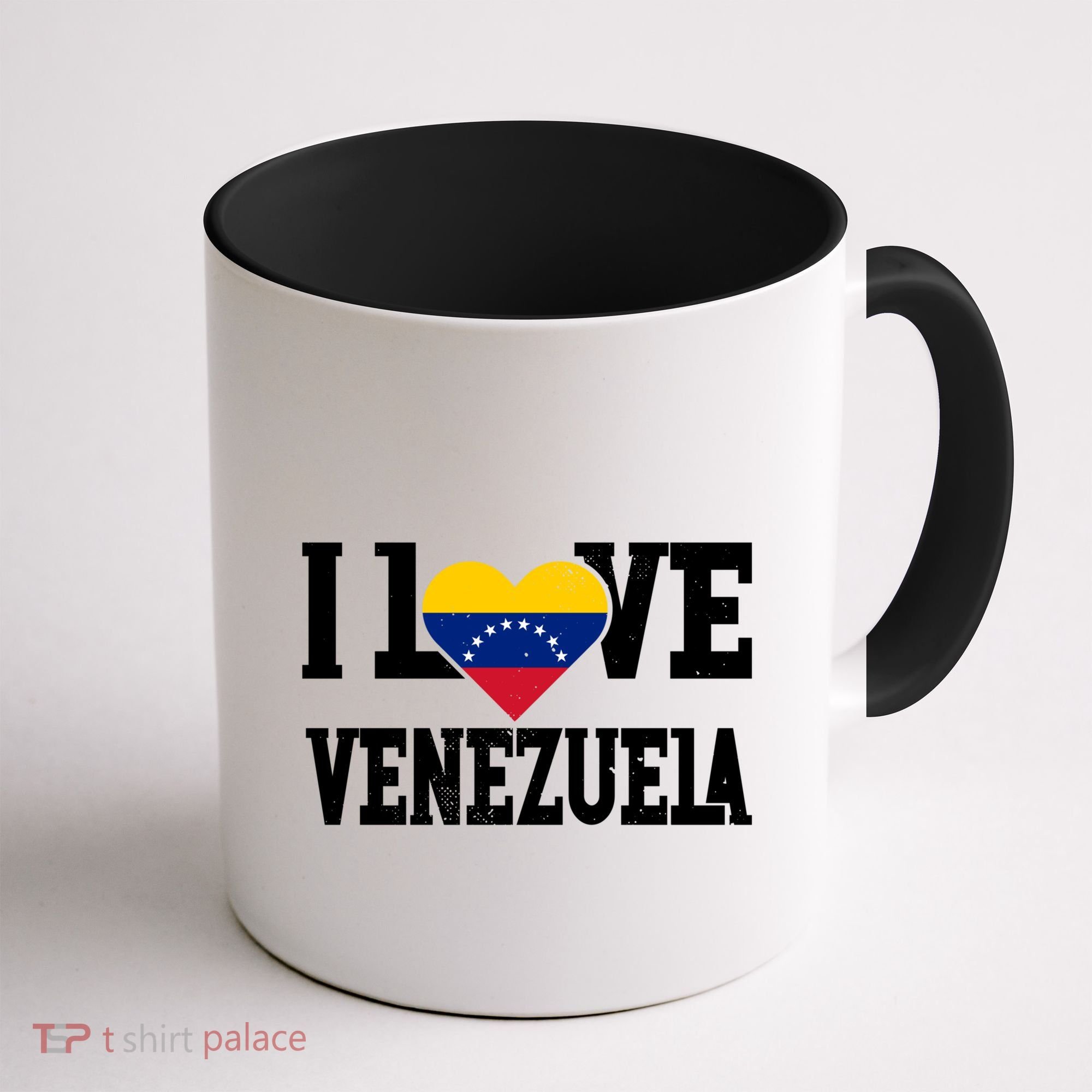 I Love Venezuela Flag Patriotic Throwback Souvenir Funny Gift Coffee Mug