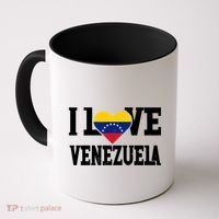 I Love Venezuela Flag Patriotic Throwback Souvenir Funny Gift Coffee Mug thumb 0