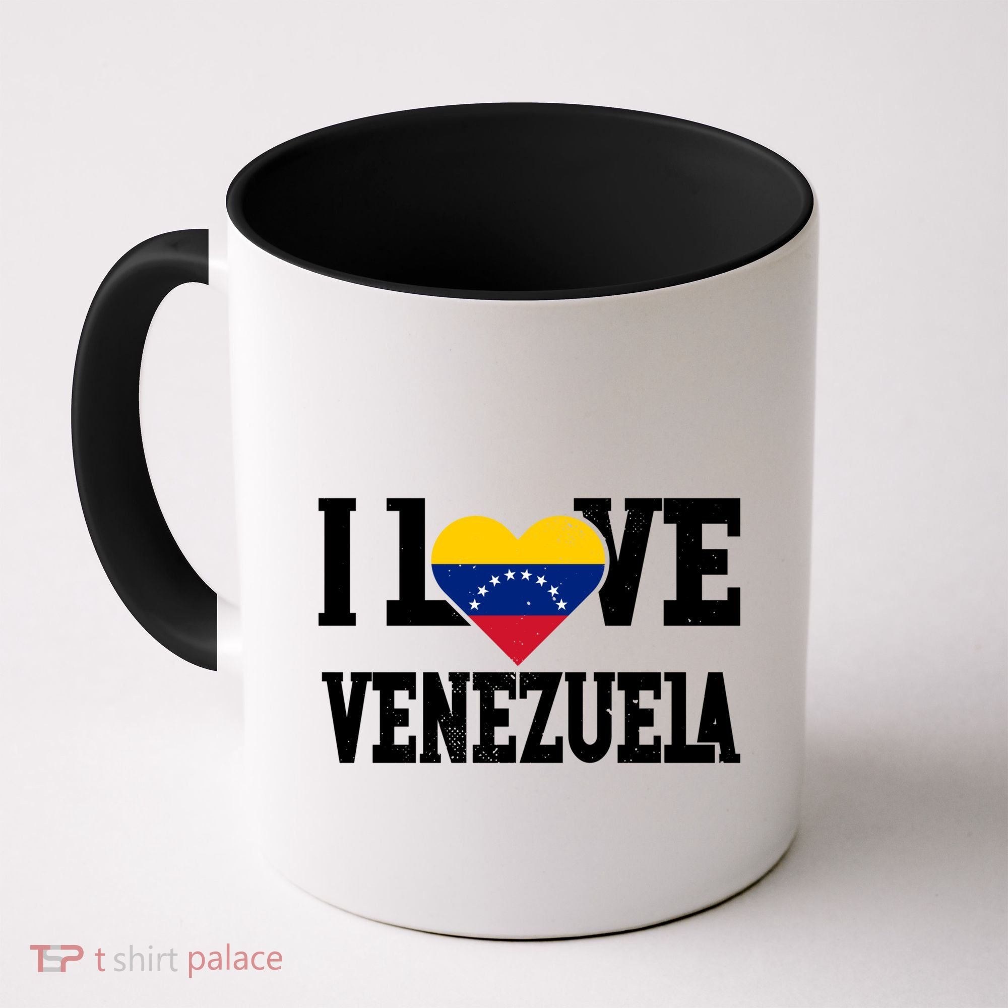 I Love Venezuela Flag Patriotic Throwback Souvenir Funny Gift Coffee Mug