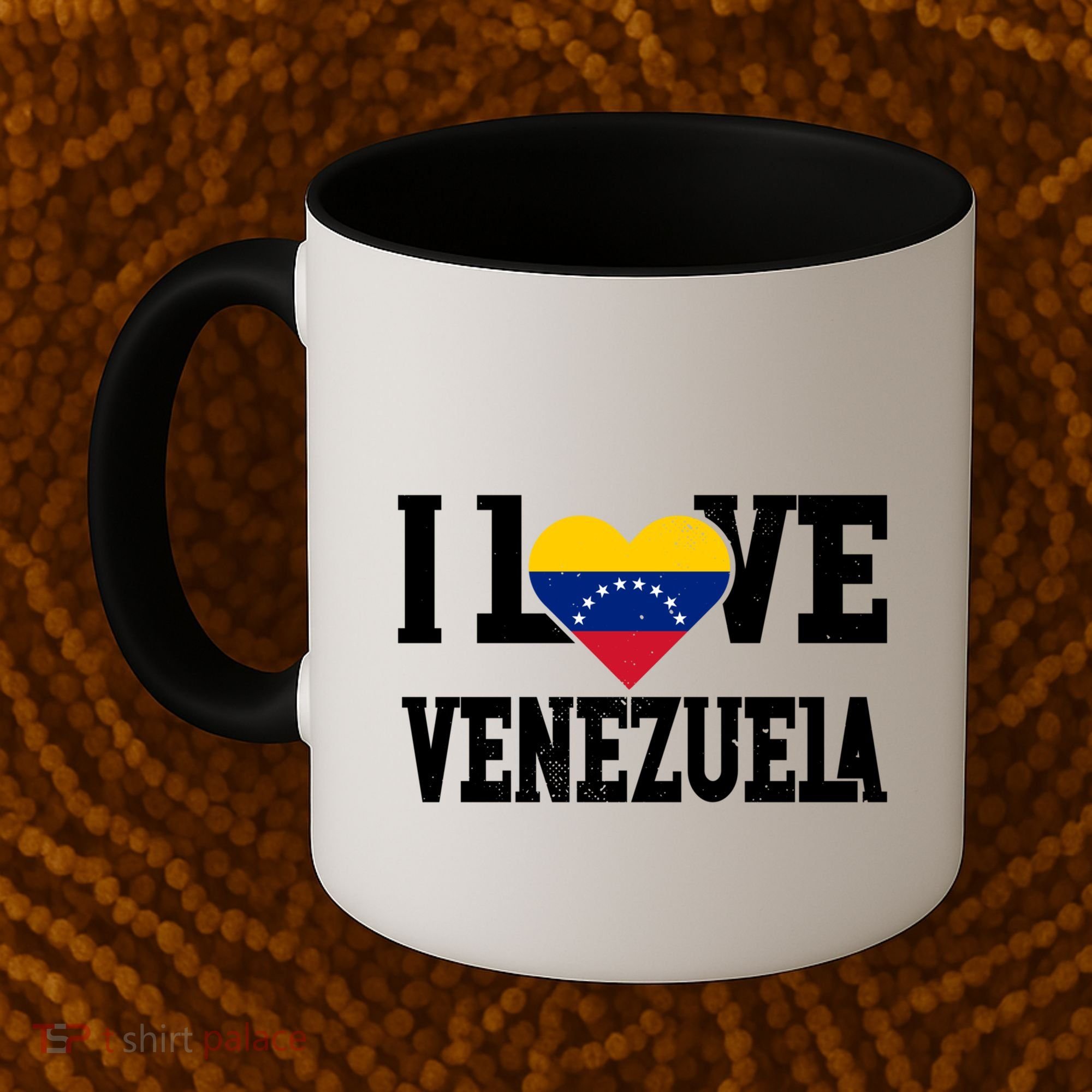 I Love Venezuela Flag Patriotic Throwback Souvenir Funny Gift Coffee Mug