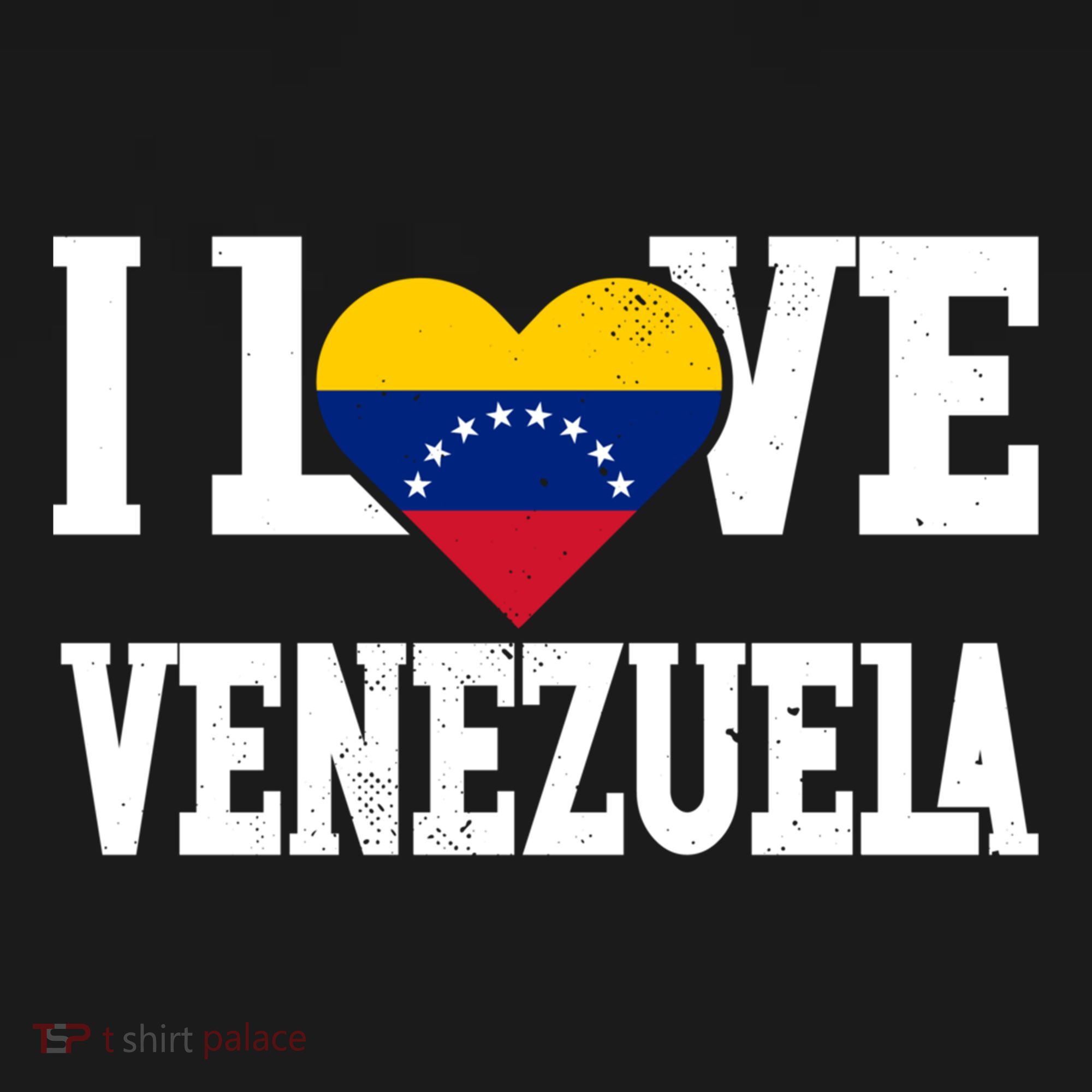 I Love Venezuela Flag Patriotic Throwback Souvenir Funny Gift Women's Hoodie