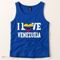 I Love Venezuela Flag Patriotic Throwback Souvenir Funny Gift Tank Top thumb 2