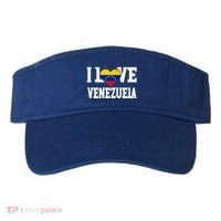 I Love Venezuela Flag Patriotic Throwback Souvenir Funny Gift Visor thumb 0