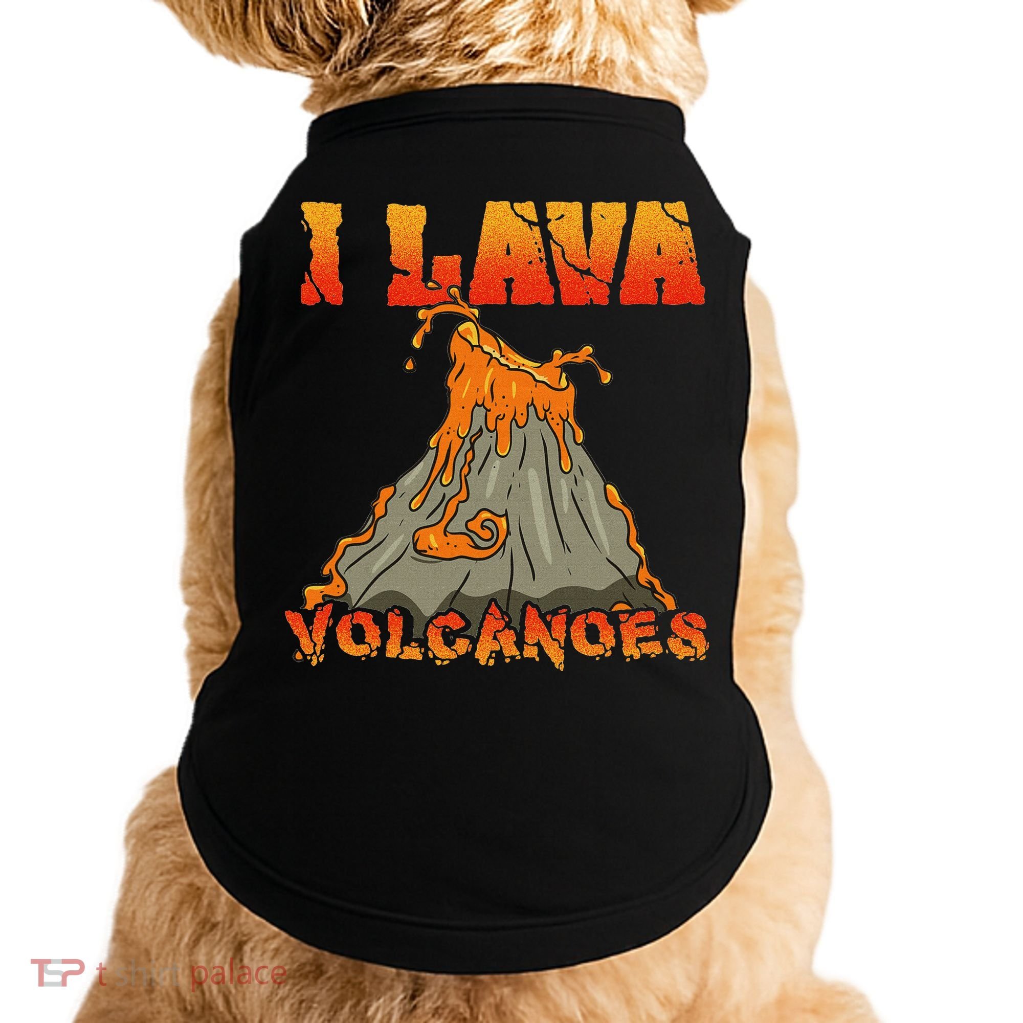 I Lava Volcanoes Geology Volcano Lover Doggie Tank