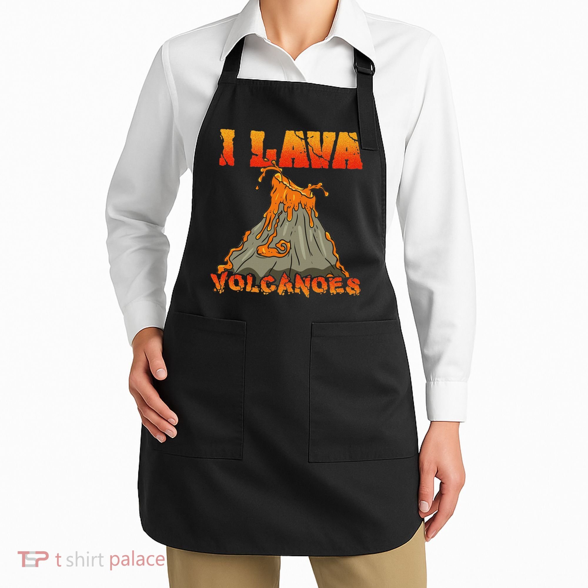 I Lava Volcanoes Geology Volcano Lover Apron