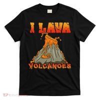I Lava Volcanoes Geology Volcano Lover T-Shirt thumb 0