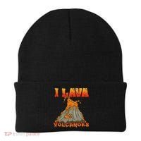 I Lava Volcanoes Geology Volcano Lover Beanie thumb 0