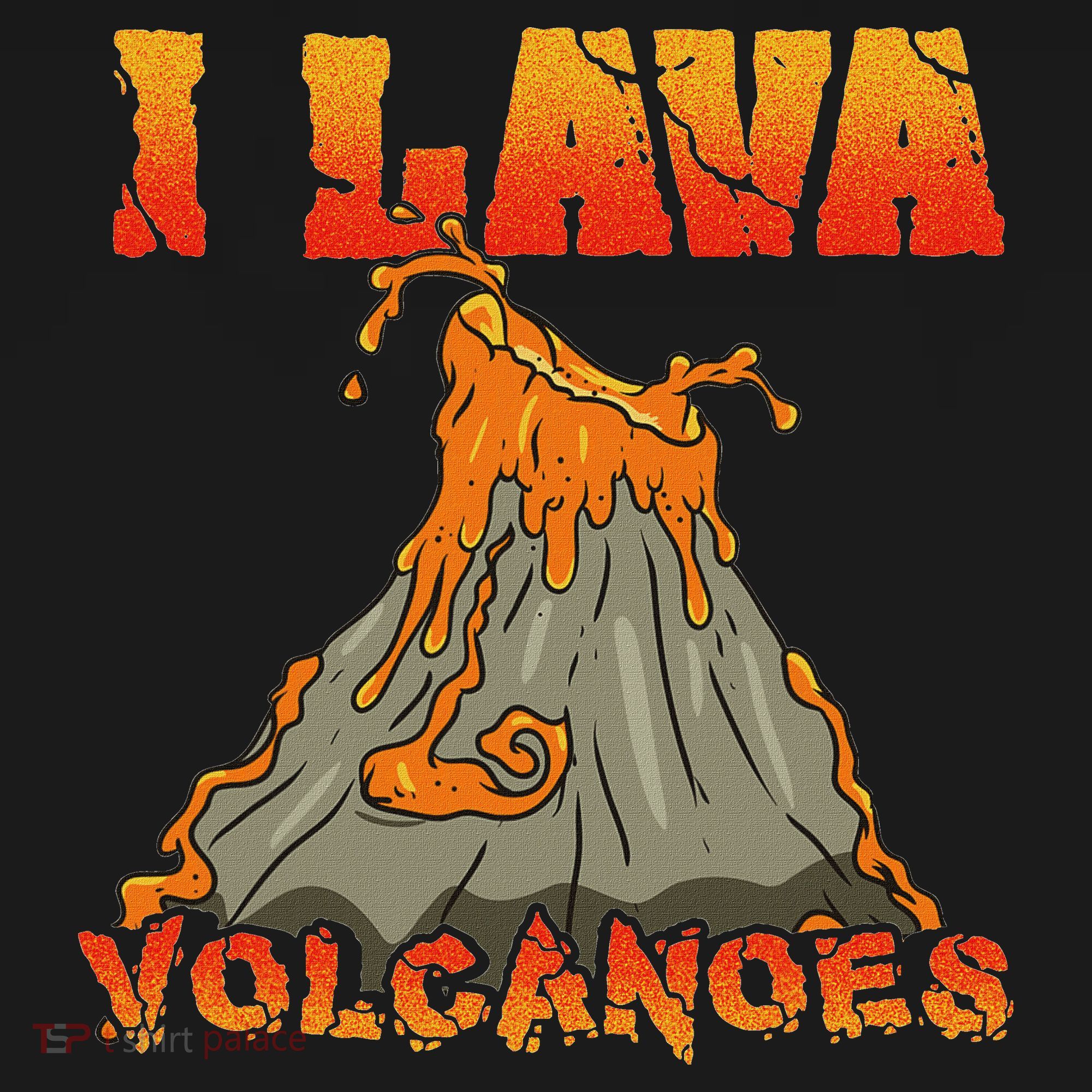 I Lava Volcanoes Geology Volcano Lover Women's Hoodie