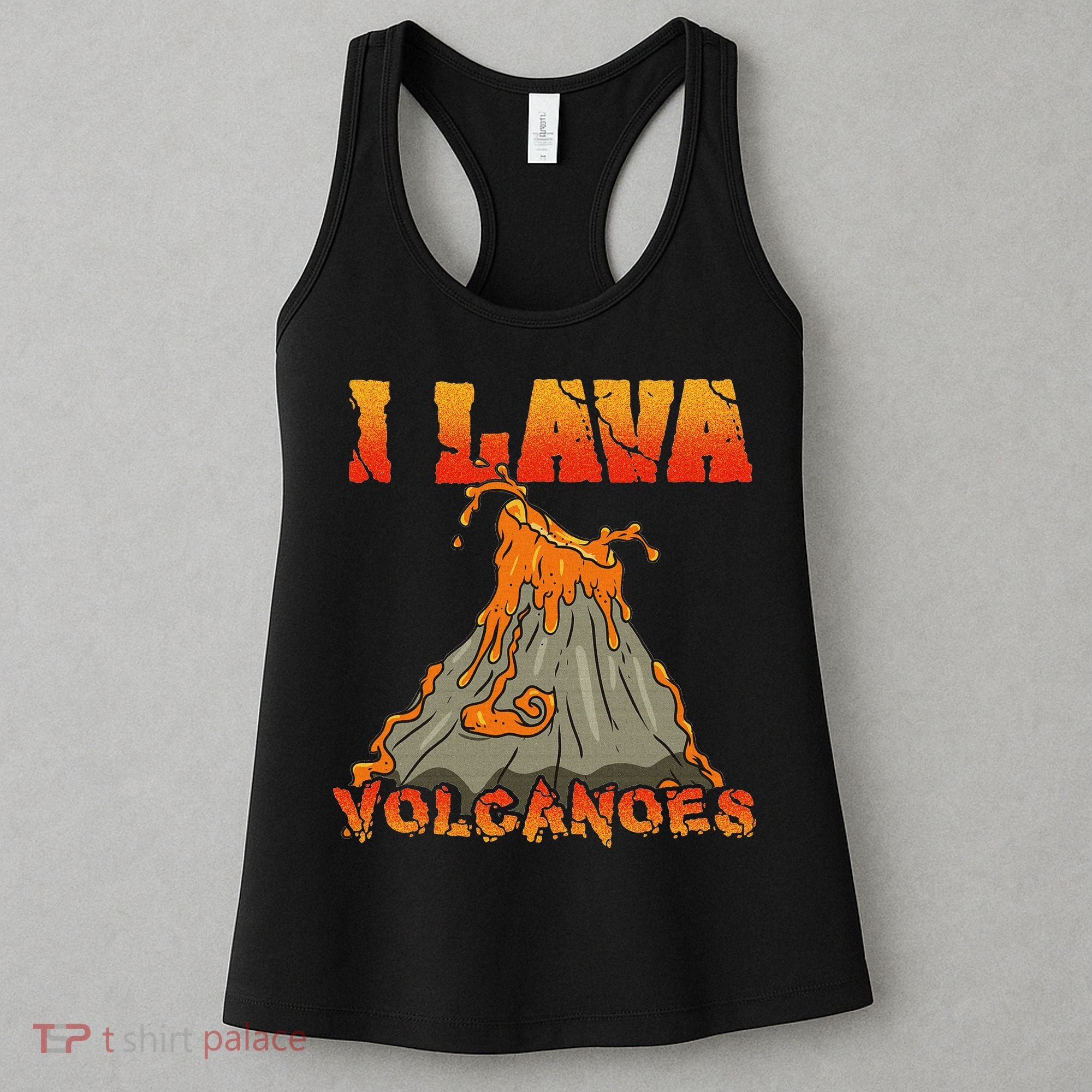I Lava Volcanoes Geology Volcano Lover Women's Tank Top