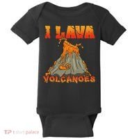 I Lava Volcanoes Geology Volcano Lover Baby Bodysuit thumb 0