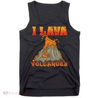 I Lava Volcanoes Geology Volcano Lover Tank Top thumb 0