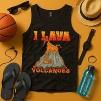 I Lava Volcanoes Geology Volcano Lover Tank Top thumb 4